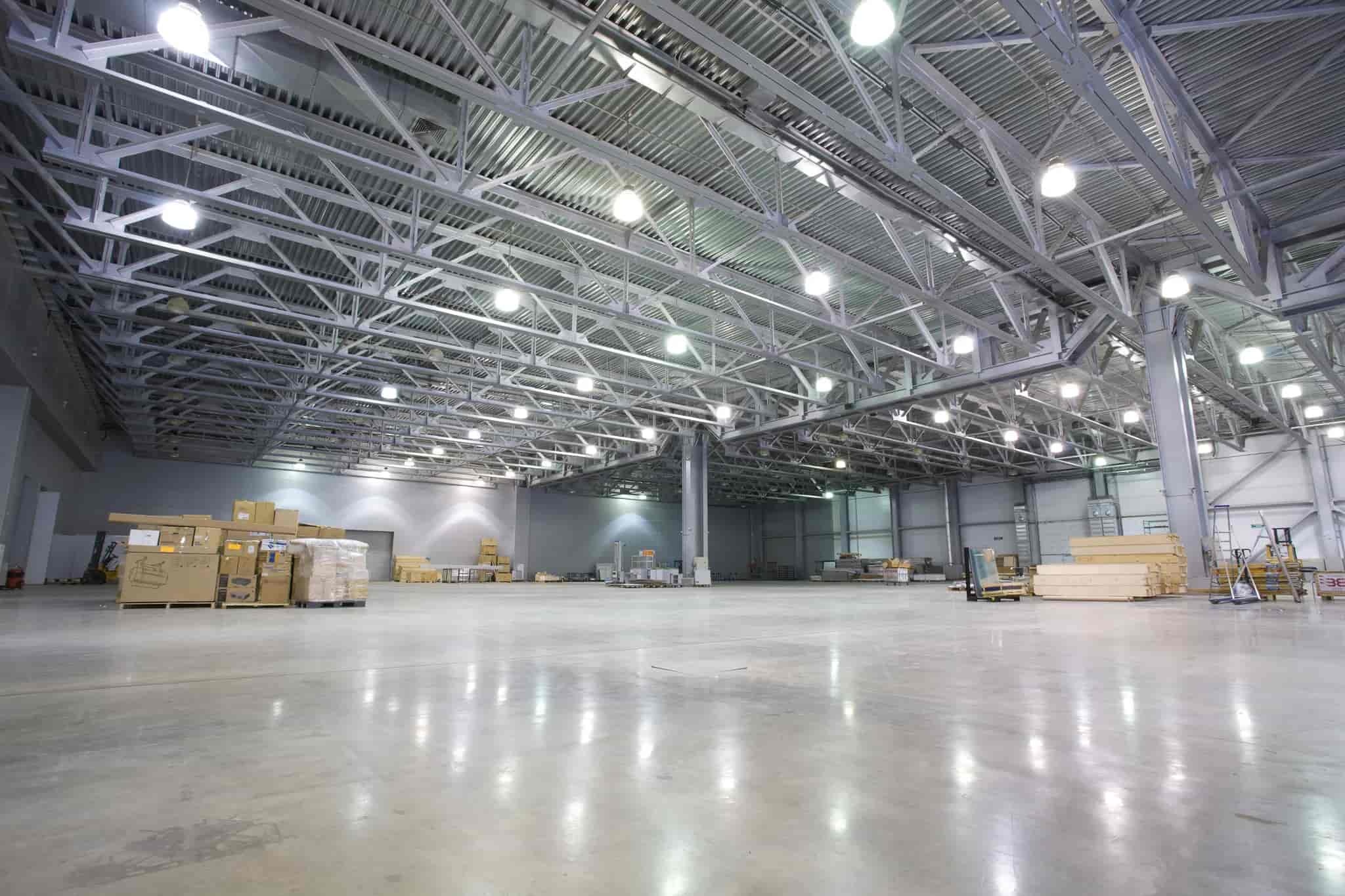Entrepôt éclairage LED